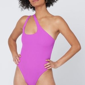 L*Space Ribbed Phoebe One Piece Swimsuit (size XS/4) NWT